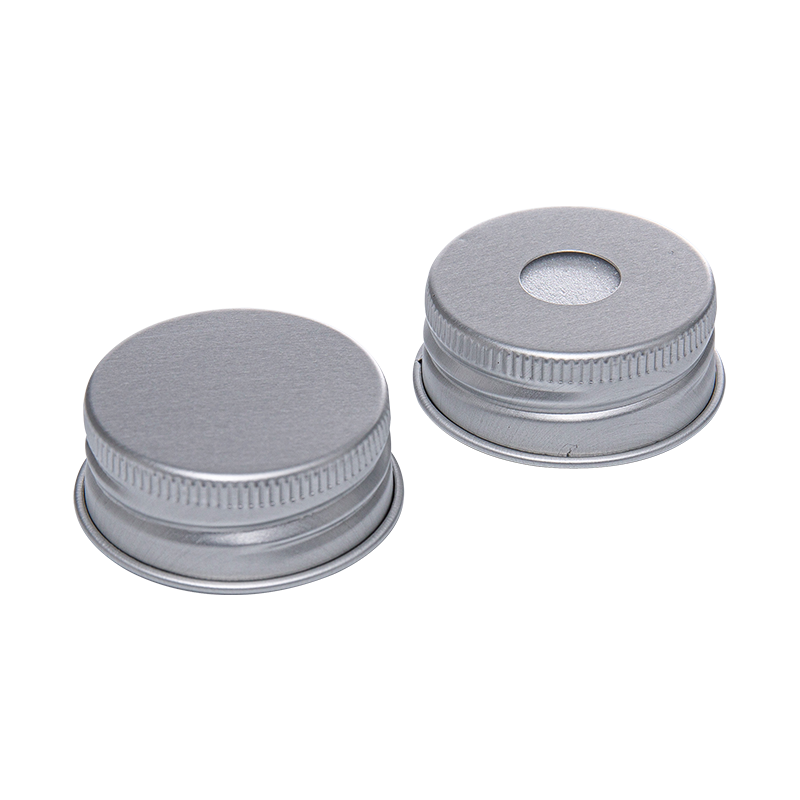 38mm 플랫/천공 된 알루미늄 병 캡